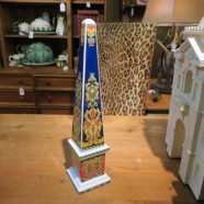 Versace Rosenthal Le Roi Soleil porcelain obelisk – $350