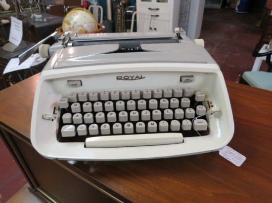 SALE! Vintage Royal Safari typewriter – now $65, originally $145 SALE! Vintage Royal Safari typewriter – now $65, originally $145