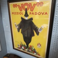 SALE! Vintage antique “VOV” Italian poster, dated 1922 – $75