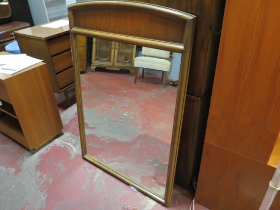 Vintage mid-century modern large Lane walnut mirror – $125 Vintage mid-century modern large Lane walnut mirror – $125