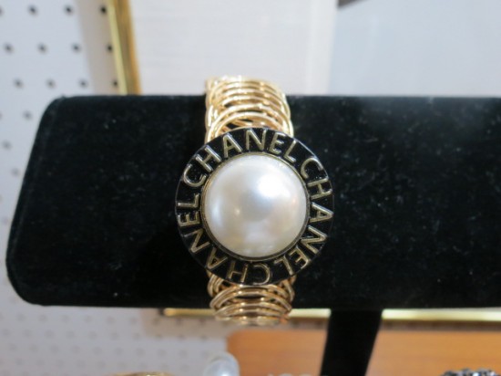 Vintage Chanel button bracelet – $100
