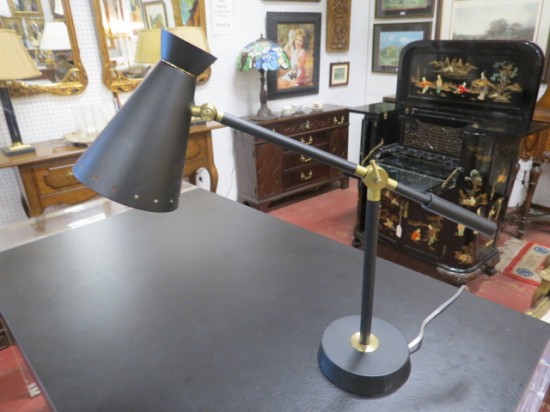 Vintage Mid-Century Modern Italian Metal Desk Lamp – $165 Vintage Mid-Century Modern Italian Metal Desk Lamp – $165