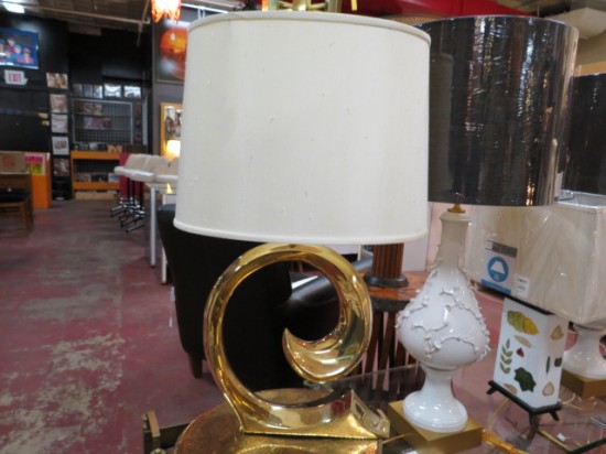 Vintage Mid-Century Modern Solid Brass Pierre Cardin Lamp – $795