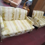 Vintage Antique French Style Pair of Settees/Loveseats – $298 each