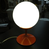 Vintage Mid Century Modern Laurel Globe Table Lamp – $450