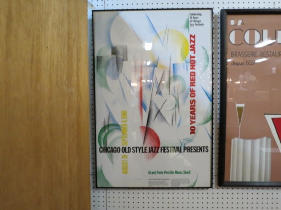 Vintage Chicago Jazz Festival Poster – $65 Vintage Chicago Jazz Festival Poster – $65