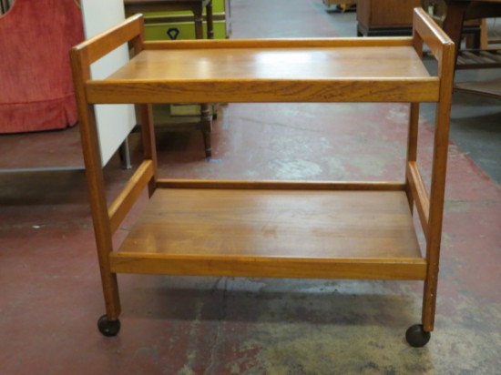 Vintage Mid Century Danish Modern Teak Bar Cart – $225 Vintage Mid Century Danish Modern Teak Bar Cart – $225