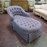 Vintage Antique Lavender Chaise Lounge – $295