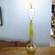 Vintage Mid Century Modern Blenko Large Lamp – $250