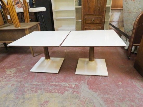 Vintage Mid Century Modern Pair of Square Side Tables/Coffee Tables – $60 each